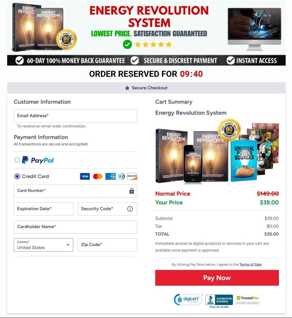 energy-revolution-system-checkout-page-online-clickbank